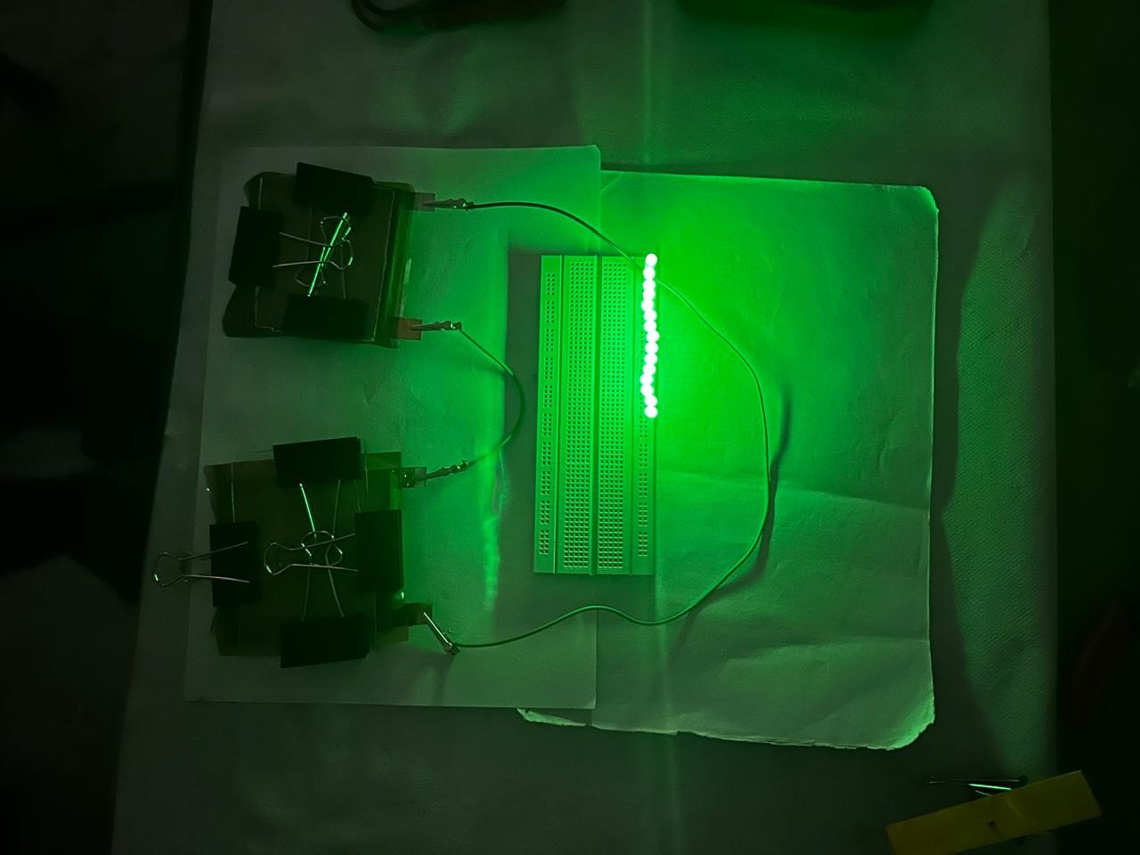 Powering a bank of LEDs