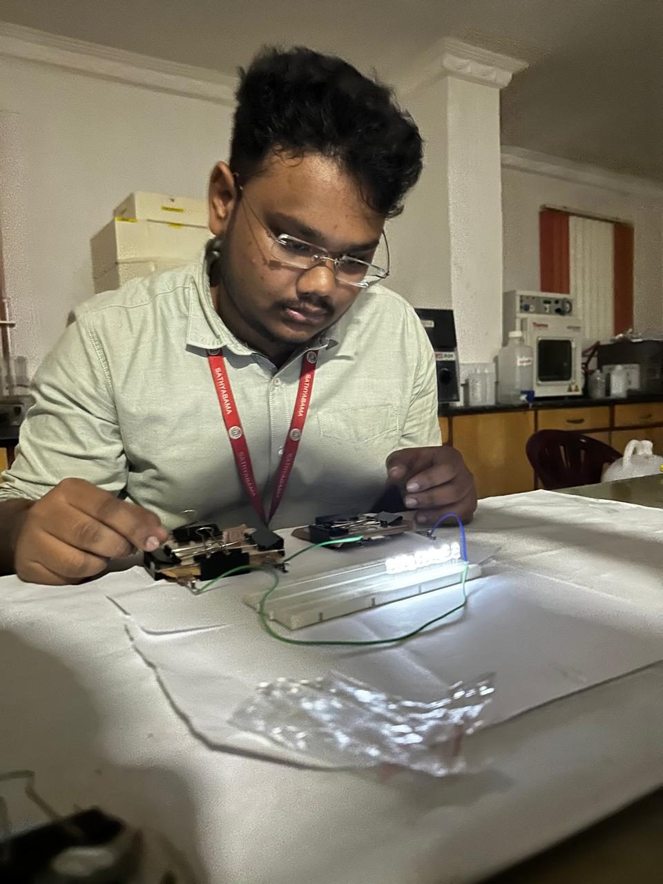 Late-bench device testing
