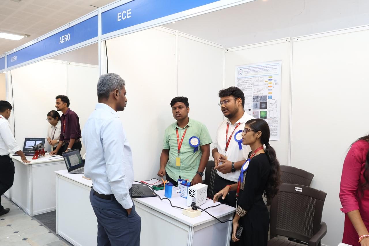Project expo — ECE department booth